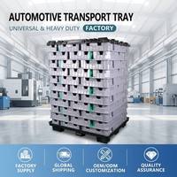 Bandeja de Transporte Industrial Apilable, Resistente, de ABS y HDPE, con Diseño Personalizado YZG, Lámina Gruesa, Moldeada al Vacío