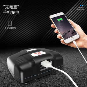 ไฟฉายคาดศีรษะ Xinster แบบชาร์จไฟได้ ระยะ 500 ม. ไฟ LED แบบ USB - Product Image 2