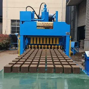 Sıkıştırılmış ve toprak tuğla makinesi 7-10 kaldırım blok yapma makinesi avustralya çimento tuğlası yapma makinesi