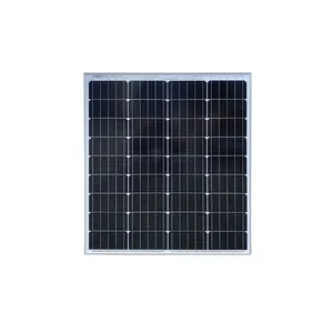光伏soler单晶太阳能电池板12v 100w迷你50w 80w 100瓦120w 150瓦面板solares 12v太阳能电池板价格
