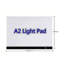 R-DB A2 A3 A4 Tableta de Luz LED con USB/Tipo C, Brillo Regulable, para Pintura Diamante