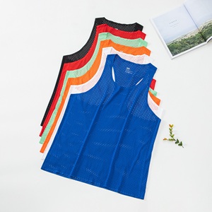 Nouveau Marathon Running Gilet à séchage rapide Hommes Sports Athlétisme Cross-Country Training Light Wind Tunnel Mesh Racing Vest - Product Image 2