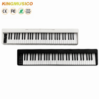 Kingmusico Professional 61 Keys Sensitive Keyboard Electronic Organ Digital Piano Keyboard Musical Instruments