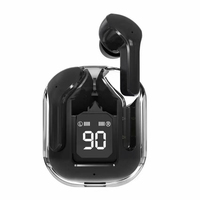 Audífonos Intrauditivos Estéreo Inalámbricos Air31 TWS, Auriculares HiFi con Pantalla Digital e Indicador de Batería, Resistentes al Agua