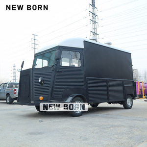 Rimorchio e Furgone Alimentare Mobile Guidabile, <span class=keywords><strong>Cucina</strong></span> Mobile per Catering, Costruzione in Vetroresina per <span class=keywords><strong>Snack</strong></span>, Dolciumi, Patatine - Resistente alla Ruggine - Product Image 2