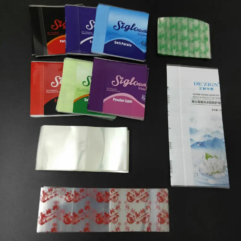 Factory Pvc Heat Shrink Wrap Sleeve Printed Labels For Detergent Body Cleaner Bottle