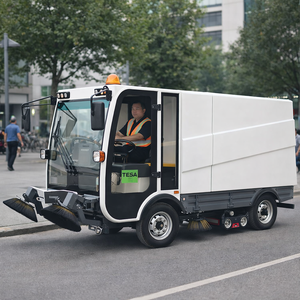 Barredora <span class=keywords><strong>de</strong></span> <span class=keywords><strong>Calles</strong></span> y Vehículos <span class=keywords><strong>de</strong></span> Limpieza Vial Municipal para Obras Públicas - Product Image 4