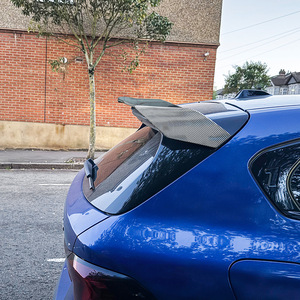 Bmw <b>Rear</b> <b>Spoiler</b> Piano Black Carbon Fiber Texture Ducktail For 1 Series F70 M Sport 2024+ Trunk Wing - Product Image 3