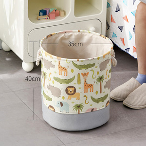 Cesta de Almacenamiento Plegable de Lona Cedar Space para Juguetes de Niños, <span class=keywords><strong>Ropa</strong></span> <span class=keywords><strong>Sucia</strong></span>, Cesto de Lavandería Multifuncional, <span class=keywords><strong>Bolsa</strong></span> Desmontable para Armario - Product Image 6