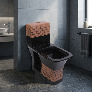 Gran oferta, artículos sanitarios de baño de lujo, inodoro de cerámica para baño, inodoro de una pieza en colores de lujo, exportador mayorista de fábrica - Product Image 1