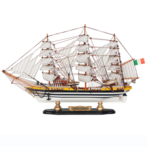 Modèle de bateau en bois <span class=keywords><strong>Amerigo</strong></span> Vespucci de 52 cm, ornement historique, modèle de bateau Vespucci pour cadeau, objet de collection, modèle de navire - Product Image 2