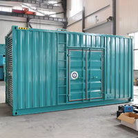 Groupe électrogène diesel super silencieux 500 kVA avec ATS, certifié CE, pour usage industriel intensif, 380 V/220 V, 50/60 Hz, démarrage à distance, 1800 tr/min, refroidissement par eau