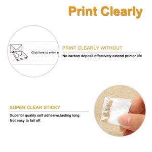 Rollos de papel Etiquetas <span class=keywords><strong>Dymo</strong></span> compatibles 30252 Etiqueta de dirección blanca para <span class=keywords><strong>Dymo</strong></span> LabalWriter <span class=keywords><strong>450</strong></span> 4XL, 1-1/8 "X 3-1/2", 350 etiquetas por rollo - Product Image 5