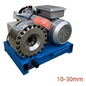 Electric Hose <b>Crimping</b> Equipment Complete <b>Set</b> with Pump and Dies for Rubber Product Fabrication - Product Image 4
