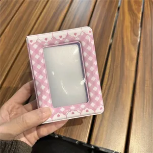 Porta Fotocard da 3 Pollici, Album Rosa per Foto Kpop, Album per Foto Istantanee Instax Mini, Libro per Collezionare <span class=keywords><strong>Fotografie</strong></span> di Idoli Coreani - Product Image 5