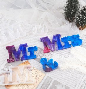 แม่พิมพ์ซิลิโคนกระจก H005แบบ <span class=keywords><strong>DIY</strong></span> แม่พิมพ์กาวเรซินแบบหยดคริสตัลเครื่องประดับตัวอักษรทำแม่พิมพ์คำภาษาอังกฤษ - Product Image 4