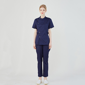 Uniformes Médicos Personalizados para Enfermeras de Hospital, Diseño de Manga Corta Suave y Elástico, Uniformes de Enfermería de Nuevo Diseño para Médicos - Product Image 2