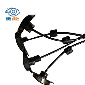 Xe nhỏ màu vàng dẫn phía trước mui xe chỉ số bội thu ánh sáng xe 4pcs hổ phách lưới tản nhiệt Đèn ban ngày chạy đèn - Product Image 5