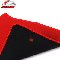 Tapis de sol pour Honda Civic 96-00, tapis de voiture avant et arrière en velours rouge, 4 pièces