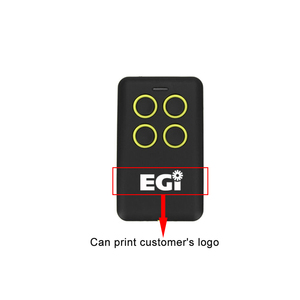 Télécommande universelle pour porte de garage Champions AG-M1819, multifréquence 280-868 MHz, duplicateur, clone, 433,92/433,42 MHz, 4 boutons - Product Image 4