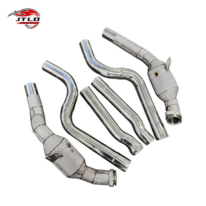 Tubo de Escape de Alto Rendimiento para <span class=keywords><strong>Mercedes</strong></span> W212 <span class=keywords><strong>E400</strong></span> 3.0T 4MATIC - Escape Trasero Turbo de Acero Inoxidable 304 de Alto Flujo - Product Image 4