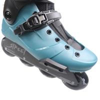 ROLLER PASSION Patines en Línea Urbanos para Adultos, 4 Ruedas, Estilo Libre, con Luces, Rodamientos ABEC-7 y Marco de Aluminio