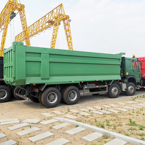 热卖2025 Sino卡车Howo 8*4 12轮400Hp 50/60吨矿用自卸车翻斗车，带保险杠U形箱 - Product Image 6