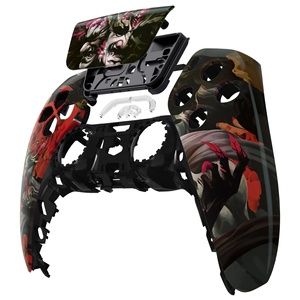 For <b>PS5</b> <b>Controller</b> Faceplate - EXtremeRate High-Quality Glossy Custom Replacement Shell - Product Image 2