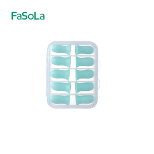 FaSoLa Earplugs Light Green 10 Pcs Noise Reduction For Sleeping Dormitory Study - Product Image 5