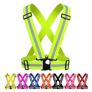 Sangles réfléchissantes Highlight Travail de nuit Sécurité Running Cyclisme <span class=keywords><strong>Gilet</strong></span> de sécurité Sangles de sécurité réfléchissantes - Product Image 6