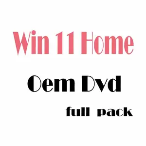 Venta al por mayor Win 11 Home OEM DVD paquete completo 100% activación en línea Win 11 Home OEM DVD paquete completo enviado por FedEx