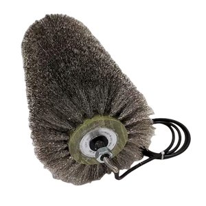 <span class=keywords><strong>Cepillo</strong></span> cilíndrico de nailon con cerdas de tamaño personalizado y eje de accionamiento eléctrico integrado <span class=keywords><strong>para</strong></span> limpieza - Product Image 3