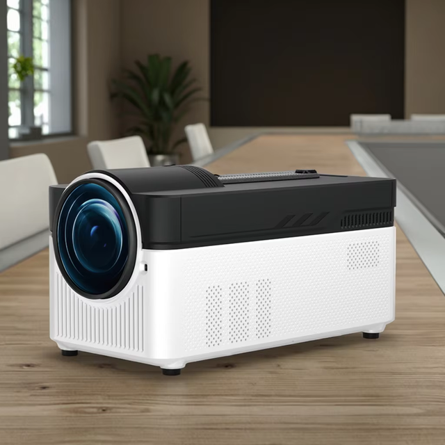 New Arrival HY450 4K Android Smart Projector 700 ANSI Lumens Short Throw 200 - Inch 1080P Electric Focus Home Theater Projector