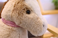 Jouets en peluche géante du cheval, animaux en peluche, grande taille, décor d'anniversaire de la maison, oreiller cadeau doux et mignon, cheval en peluche