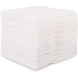 Boardwalk BWK-V030QPW 12 pulgadas. X 13 Pulgadas Limpiacristales DRC Blancos - Paquete de 90 Bolsas, 12 Bolsas/Caja - Product Image 1