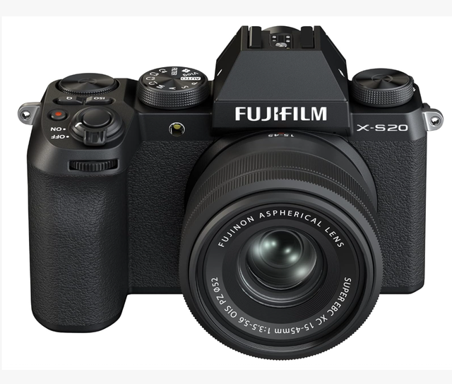 Fu jifilm X-S20 Mirrorless Digital Camera with XC15-45mm Lens