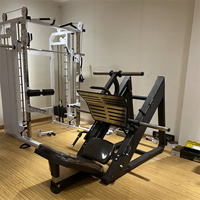 Machine de presse à jambes ZY à 45 degrés, à charge libre, équipement de musculation des jambes pour salle de sport commerciale, machine de fitness robuste