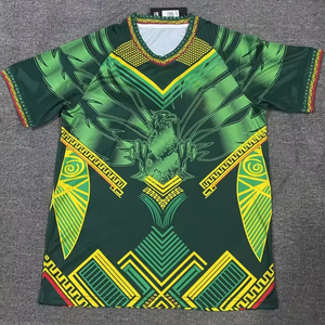 2026 Neuestes Modell Marigold Fußballtrikot Spielerversion Anpassbarer Teamname Sommer Hochwertig 100% Polyester Schnelltrocknend - Product Image 3