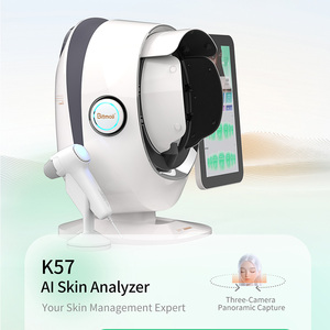 Analyseur de peau 3D K57 AI avec <span class=keywords><strong>scanner</strong></span> facial, prise en charge WIFI, analyse des soins de la peau, testeur de rides et d'acné, appareil d'analyse cutanée IA - Product Image 2