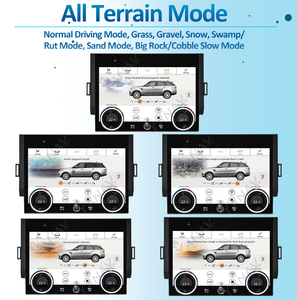 เครื่องนำทาง GPS ระบบแอนดรอยด์ หน้าจอสัมผัส LCD ขนาด 10 นิ้ว 8-core สำหรับยานยนต์ รองรับ Wireless CarPlay แบบ Plug and Play พร้อมแผงควบคุม AC สำหรับรถยนต์แลนด์โรเวอร์ รับประกัน 1 ปี - Product Image 3