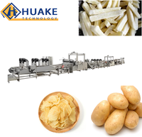 Volledig geautomatiseerde productielijn voor aardappelchips, apparatuur voor samengestelde en gestapelde aardappelchips en vers gesneden aardappelchips.