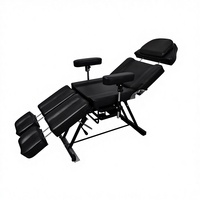 Chaise de tatouage hydraulique réglable |   Lit de salon de beauté multifonctionnel pour tatouage, piercing et soins du visage