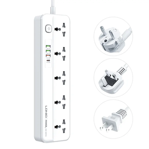 LDNIO SC5415 Extension <strong>Socket</strong> AC Outlet Universal Type Power Strip Power Saving Electrical Extension Power <strong>Socket</strong> with <strong>USB</strong> - Product Image 1