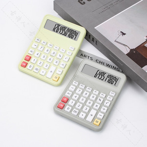 เครื่องคิดเลขทันสมัย สีชมพู จอแสดงผล 12 หลัก สำหรับนักเรียน ใช้งานได้หลากหลาย ดีไซน์เงียบ - Product Image 3