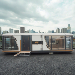 Yuandu Mô Hình T40cs Tùy Chỉnh Không Thấm Nước Thân Thiện Với Môi Đúc Sẵn Thép Căn Hộ Xây Dựng Độc Đáo Di Động Không Gian Viên Nang Nhà - Product Image 3