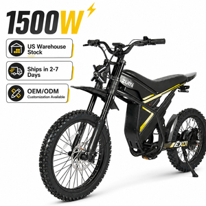 ZUMI Moto Tout-Terrain Électrique Haute Vitesse 37 MPH 1500W 52V Double Batterie Suspension Intégrale Adulte OEM ODM Stock US Usine - Product Image 1