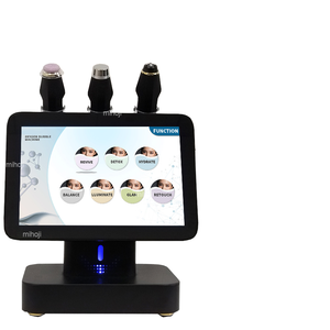 Máquina de Cuidados Faciais com Oxigênio 3 em 1, Operação de Alta Frequência, Pequena Máquina de Massagem <span class=keywords><strong>Facial</strong></span> com Bolhas de CO2 - Product Image 5