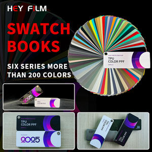 ฟิล์ม TPU สีเขียววินเทจ ฟิล์มเมทัลลิกสีดำ ฟิล์มไวนิลสีชมพู ฟิล์มเคลือบสีแดงด้าน ฟิล์มเปลี่ยนสีรถยนต์แบบคาเมเลียน - Product Image 5