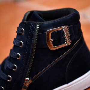 Zapatillas de Lona de Alta Calidad para Hombre, Diseño Personalizado, Ligeras, con Plantilla de PU Acolchada, con Cordones, Tallas Grandes, para Todas las Temporadas - Product Image 3