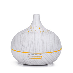 Diffuseur d'arômes YX-158, grain de bois blanc, humidificateur électrique 0,5 L avec fonction de minuterie pour usage domestique - Product Image 2